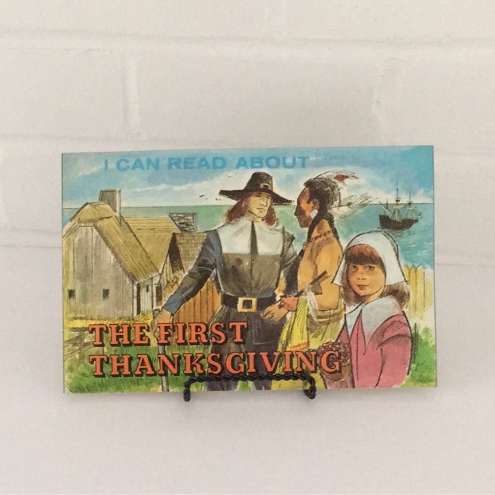 Classic Vintage Old Children’s Thanksgiving Day Paperback Book